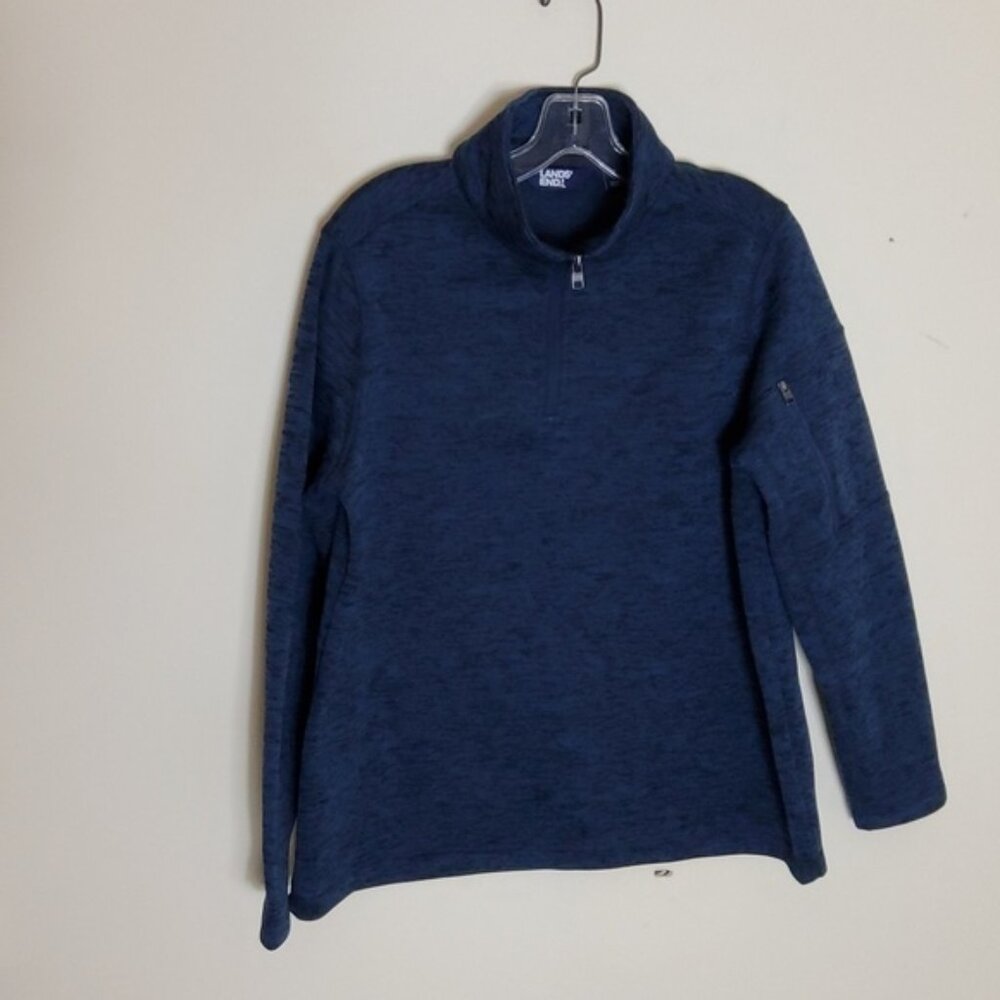 Lands End Boys 1/4 Zip Pullover